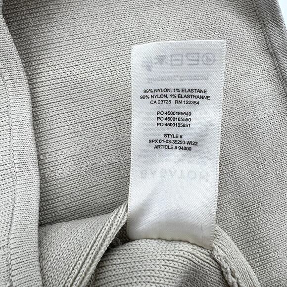 Aritzia Babaton Beige Sculpt Knit Bustier Top Size Large - Picture 7 of 7